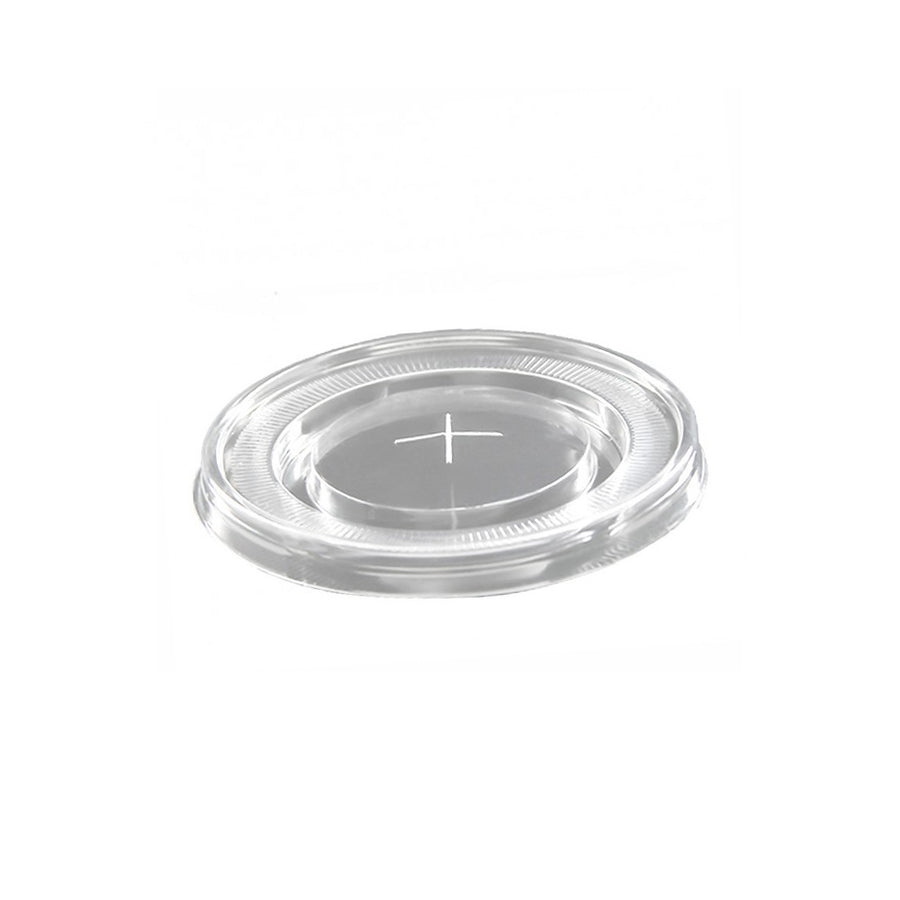 Kreuzschlitzdeckel PET 90mm für 0,4-0,5l Pappbecher