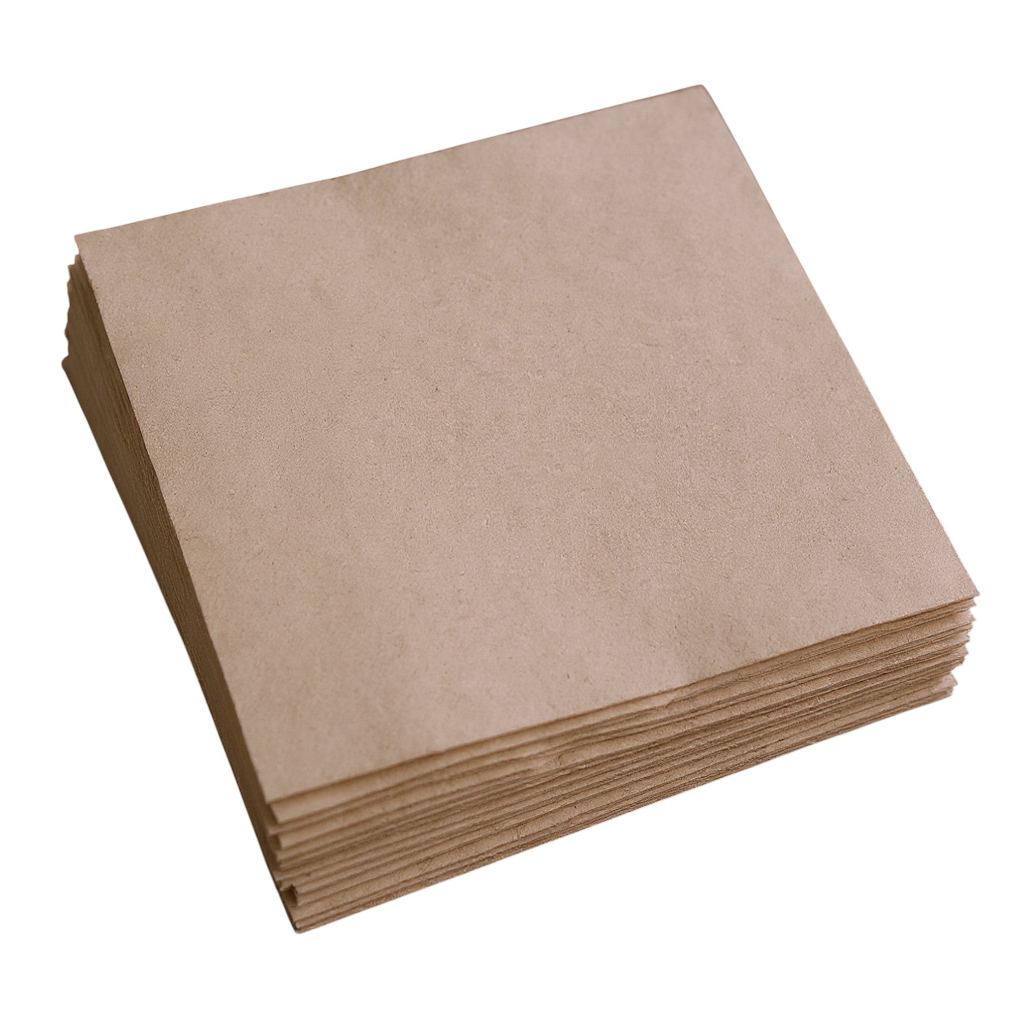 Bio Papierservietten kraftbraun 33x33cm 1-lagig Bio Papierservietten kraftbraun 33x33cm 1-lagig