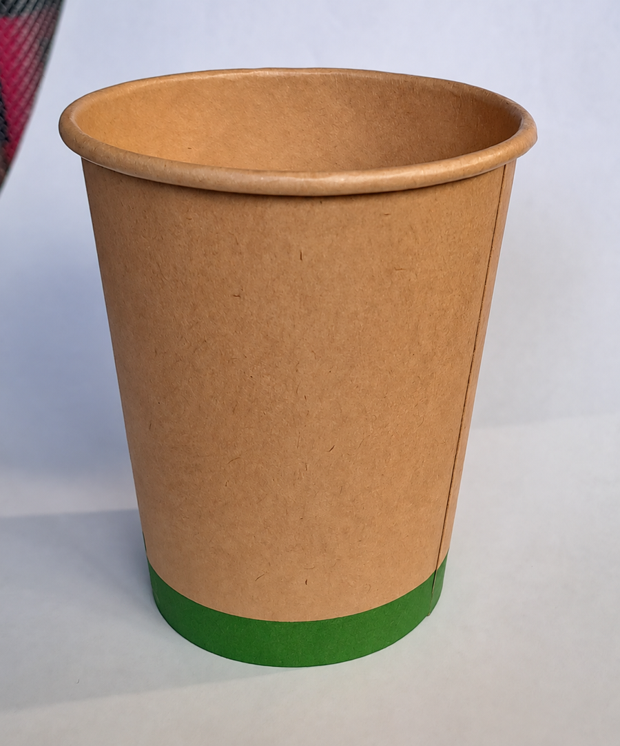 Coffee to go Becher kraftbraun PLA-beschichtet 0,2l (8oz)