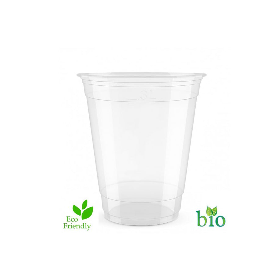 PLA Clear Cup 350ml (12oz) Ø95mm Bio-Smoothie Becher
