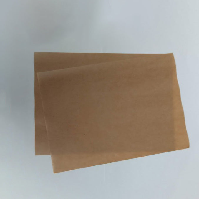 Einschlagpapier fettdicht 17,5x27cm kraftbraun
