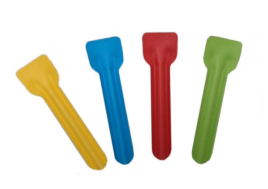 Papier Eislöffel 9,5cm bunt