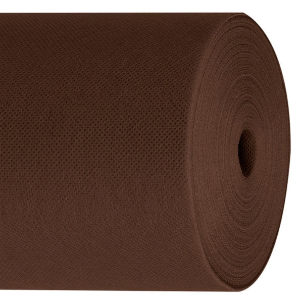 Tischläufer PP Vlies 40x120cm dunkelbraun 1 Rolle