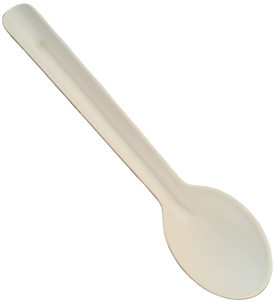Papier Löffel 16cm weiß