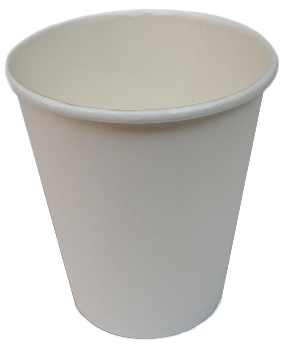 Pappbecher weiß 0,3l Coffee-To-Go Becher Durchmesser 90mm
