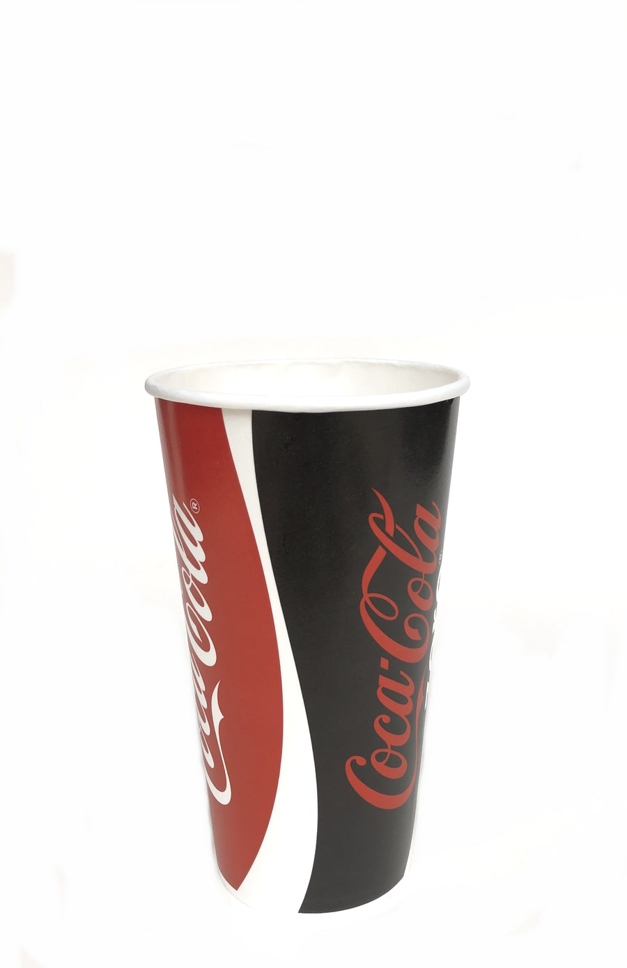 Coca-Cola-Pappbecher 400 ml, rot/schwarz, Ø 90 mm