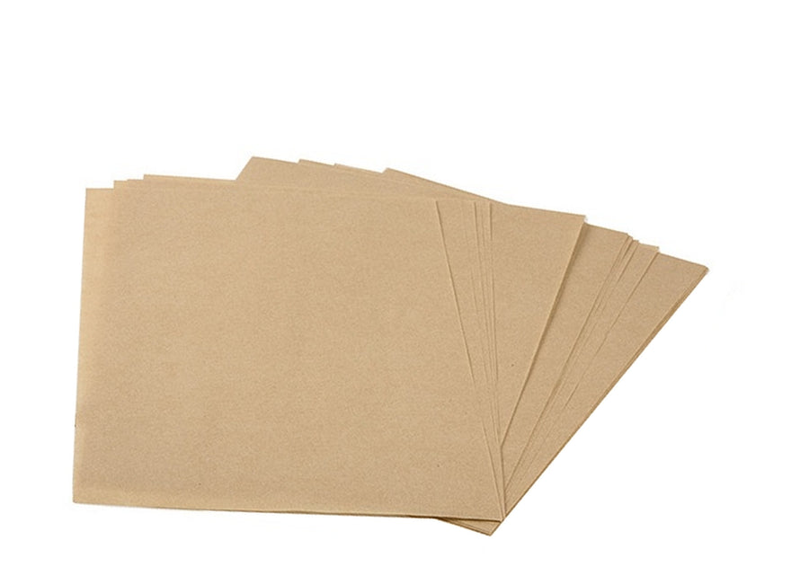 Einschlagpapier fettdicht kraftbraun 30x50cm