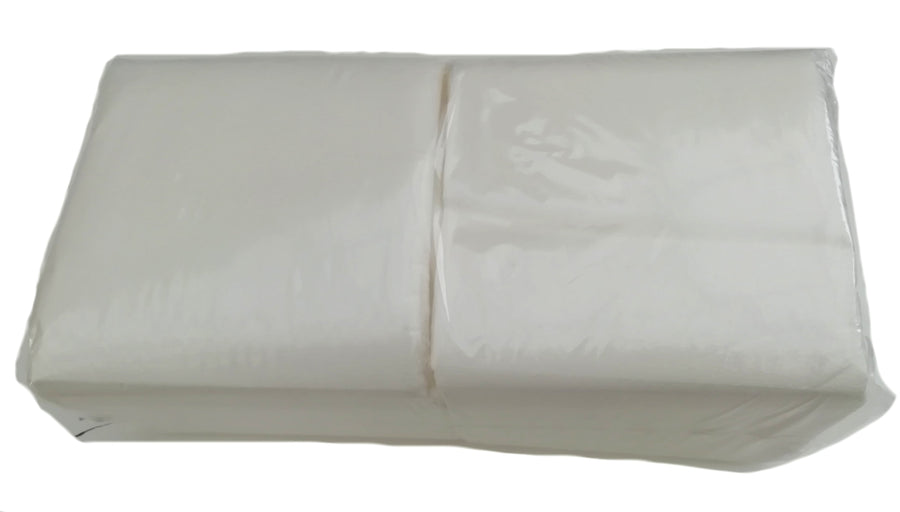 Papierservietten 33x33cm weiß 1-lagig